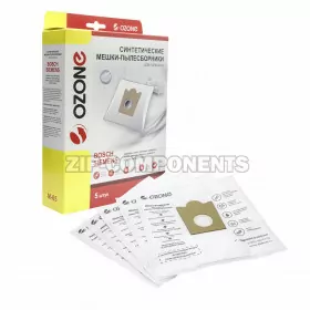 Мешки-пылесборники 5шт Ozone для пылесосов M-05
