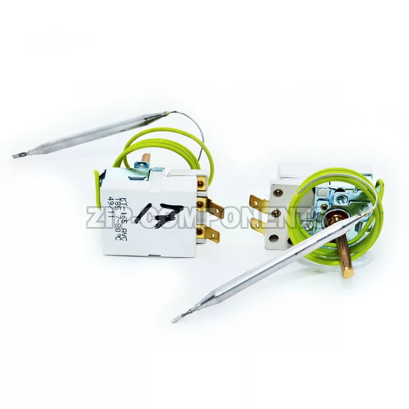 Термостат в/н KT165AVC 7-80°C, длинный шток 38mm