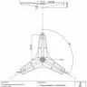 Крестовина барабана стиральной машины LG 4434ER1008A EBI cod723